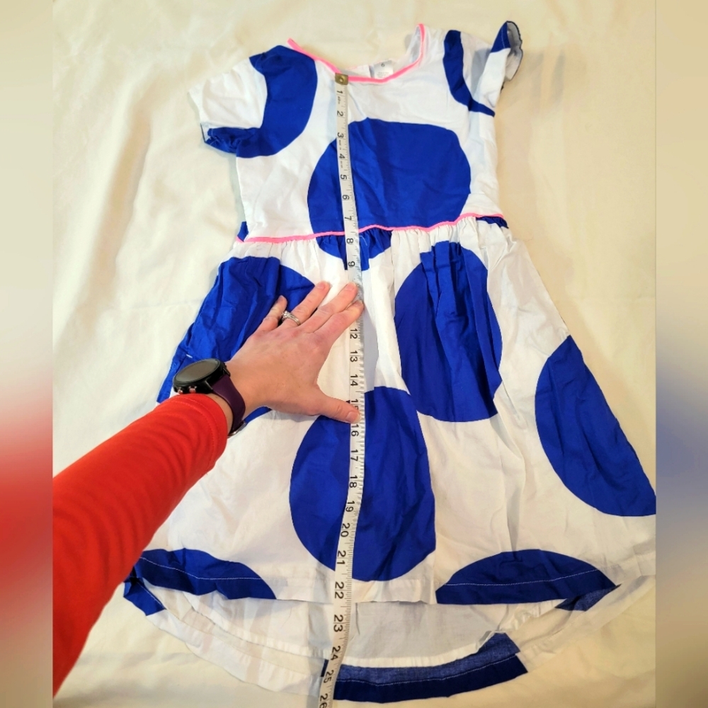 Carter’s Blue polka dot dress